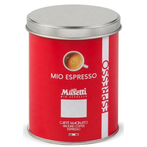 Кофе молотый Caffe Musetti MIO Espresso ж/б 250 г